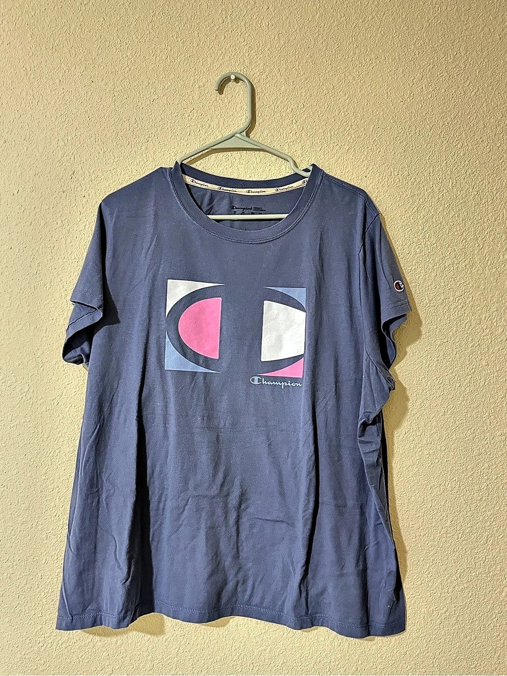 Champion Graphic Short Sleeve Tee in Blue